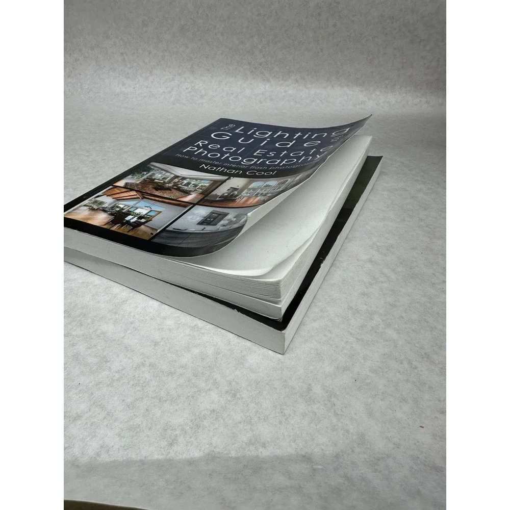 Nathan Cool Real Estate Photography Books Lot of 2 Lighting & Editing Guides
